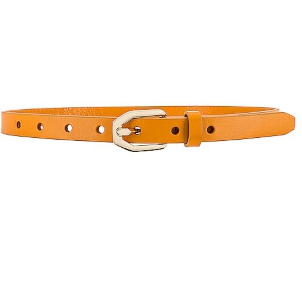 Frame Le Polygon Belt in Caramel NWT XS